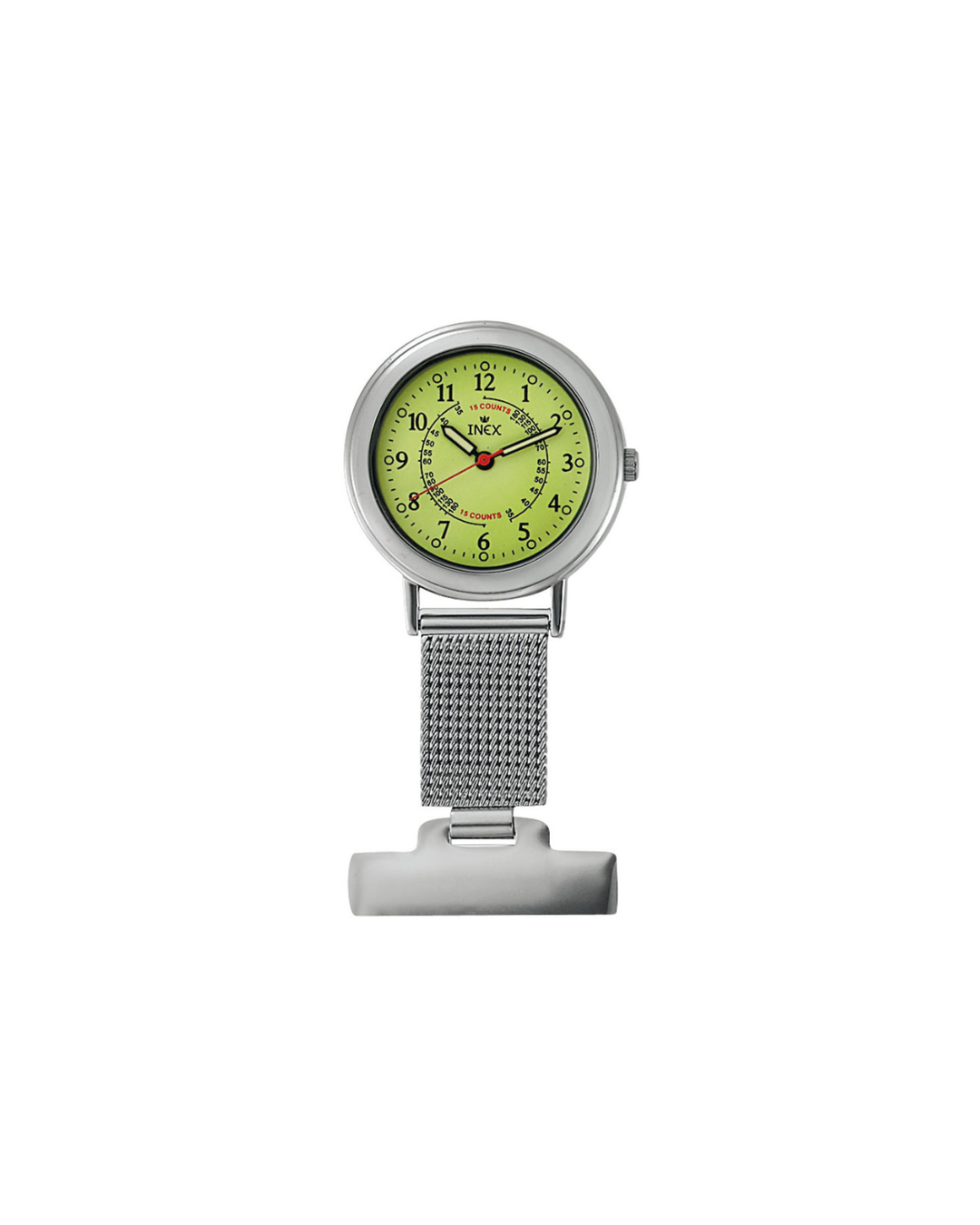 Inex Søsterur Stål / Grønn 30mm