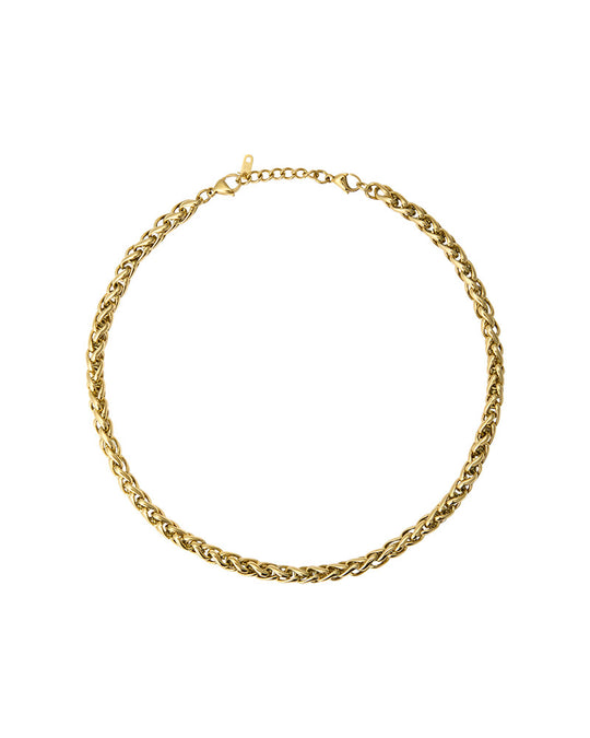 Rebel Chain Necklace Gold