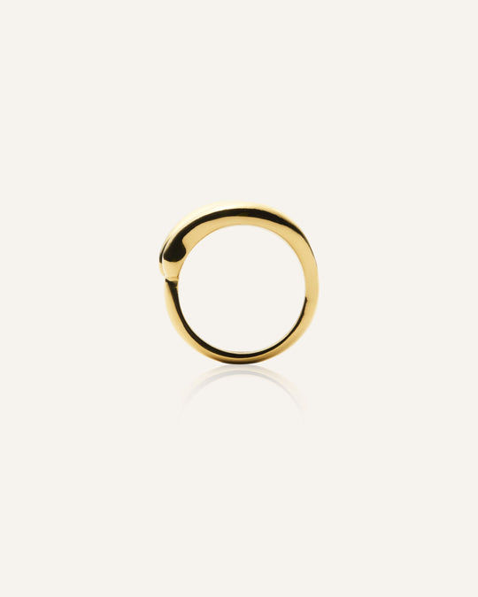 Deco Gold Ring