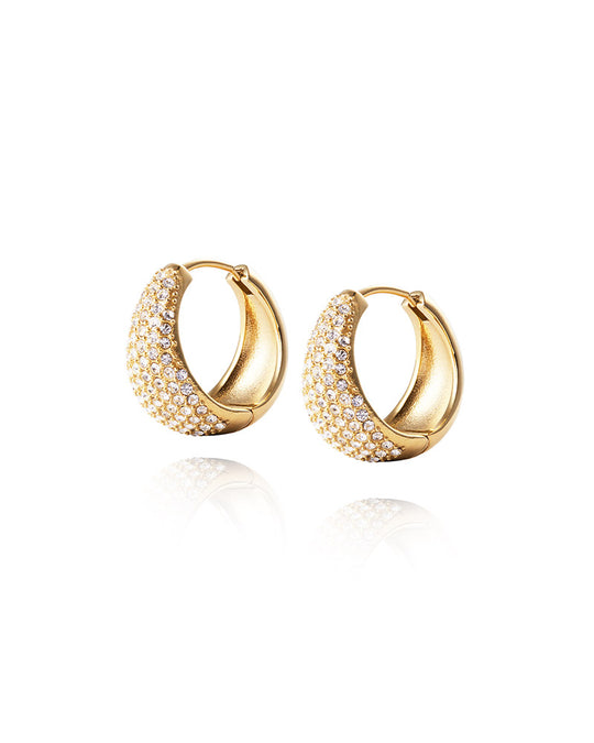 Treasure Hoops Gold Large