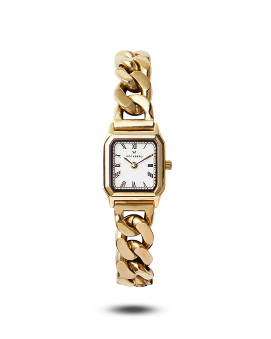 Grace Gullfarget / Hvit 18x19mm