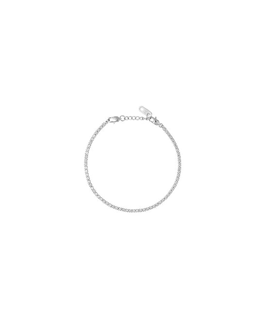 Tennis Bracelet Silver Small