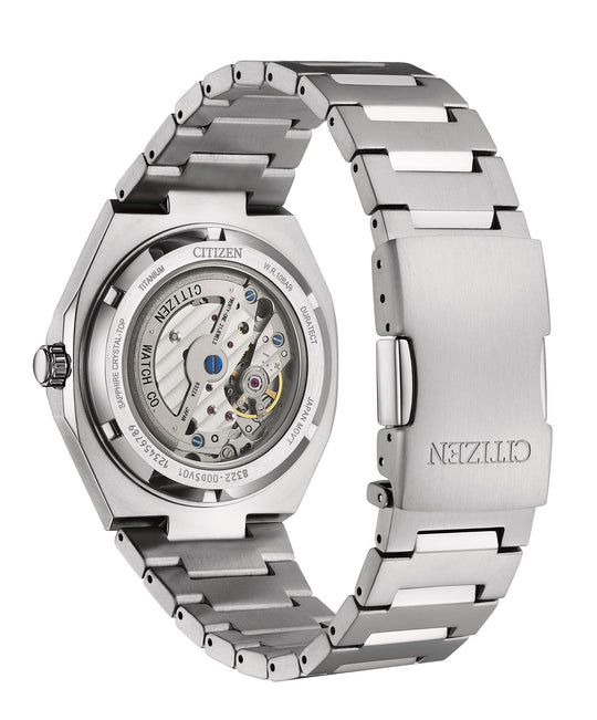 Super Titanium Zenshin Automatic / Blå 40,5mm