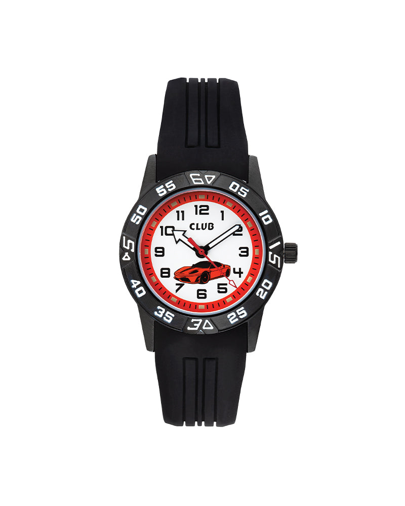 Club Analog Sort / Rød / Bil 33mm