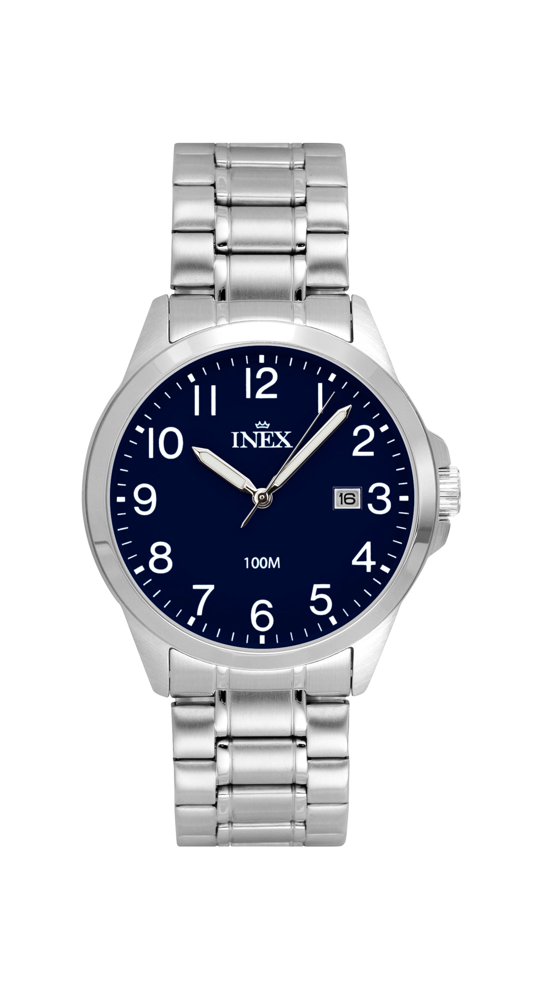 Herre Stål / Blå 39mm