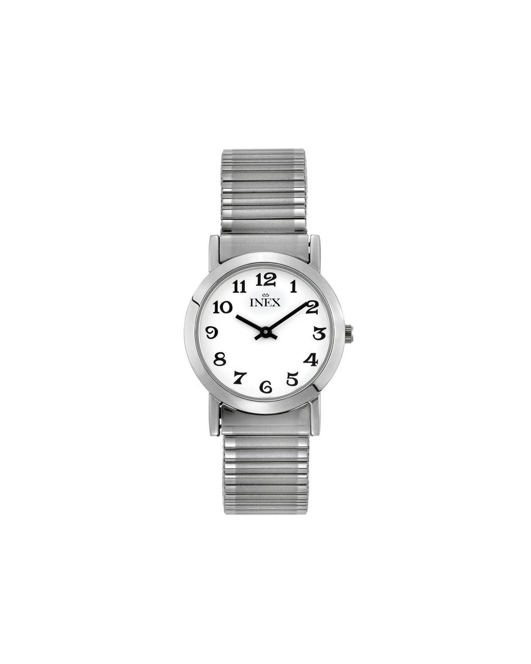 Inex Dame Stål / Hvit 29mm