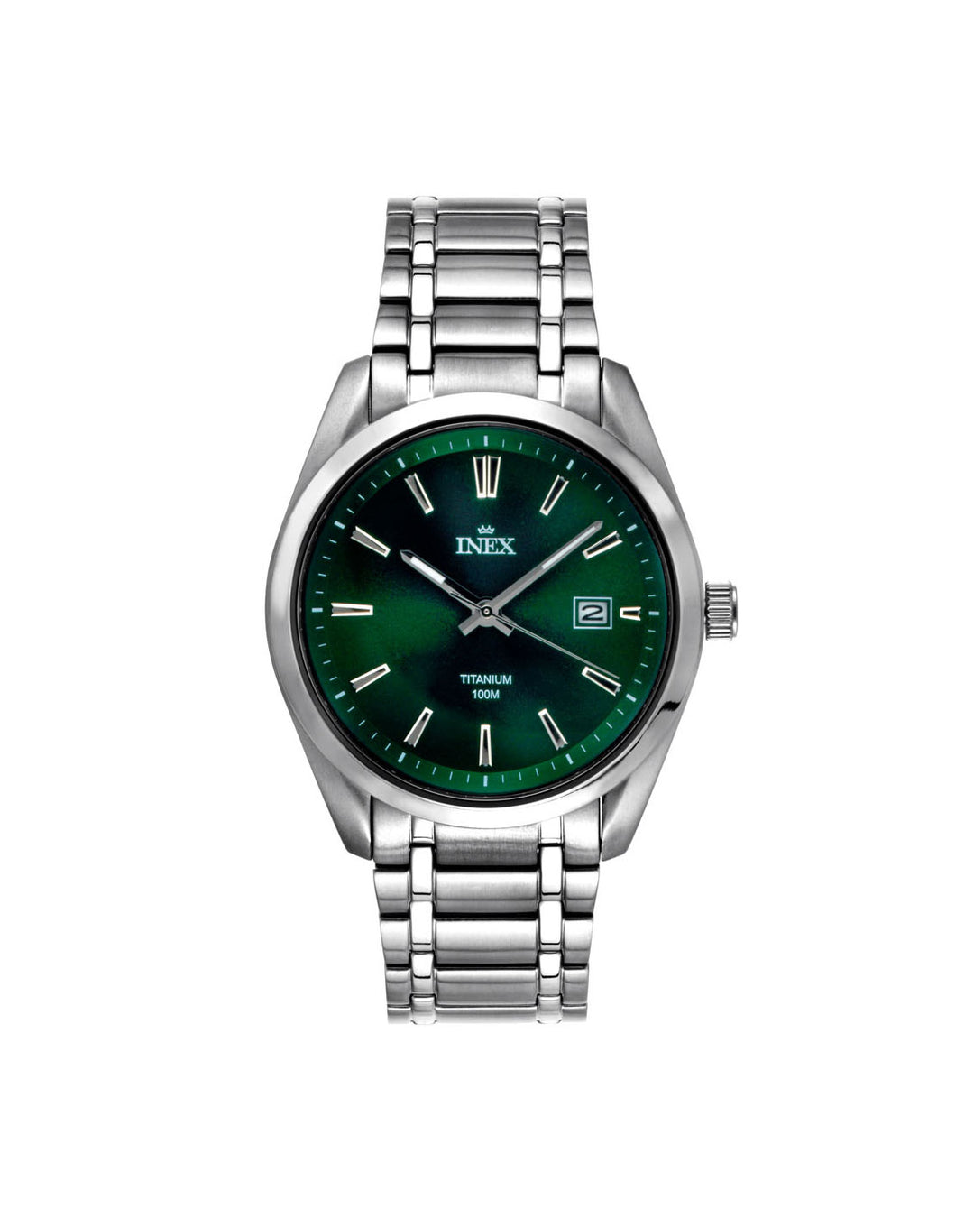 Inex Herre Titan / Grønn 42mm