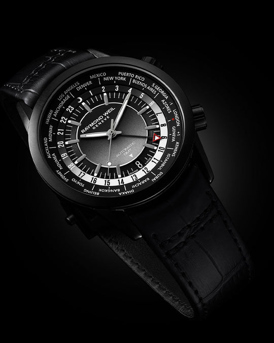 Freelancer GMT Worltimer Black 41mm