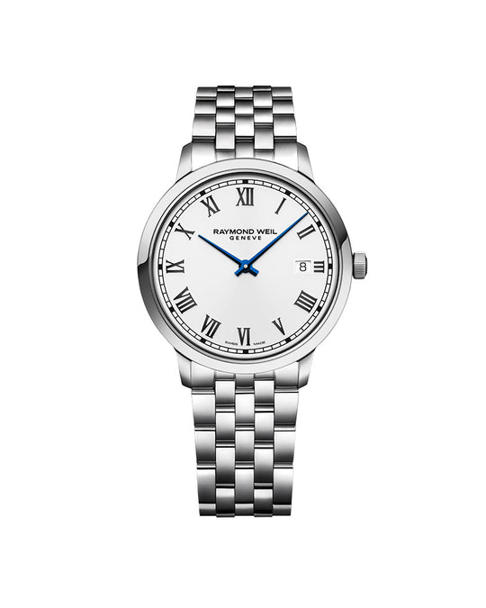 Toccata Mens Stål / Hvit 39mm