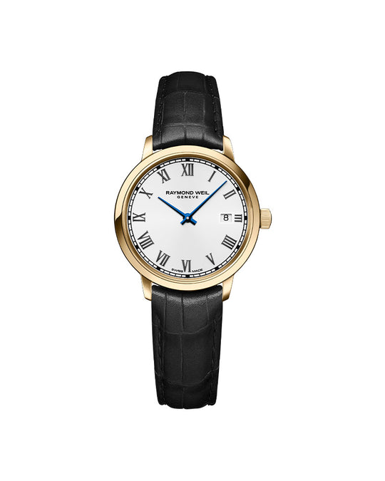 Toccata Ladies Sort / Hvit 29mm