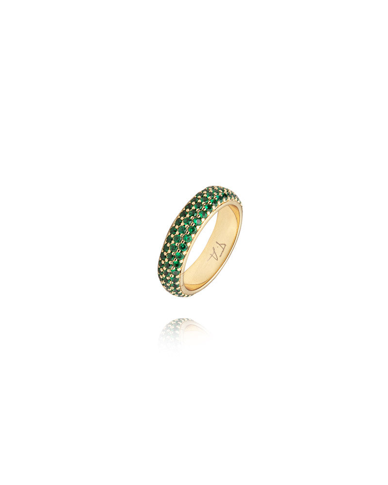 Solar Ring Gold / Green - 50