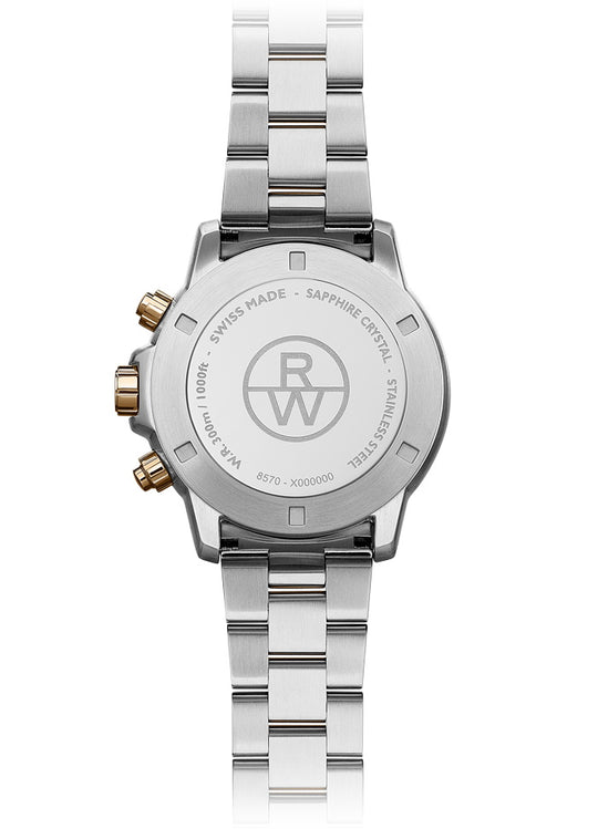 Raymond Weil Tango Chro BIC. Blckdial, Bracelet, 43mm, 300m