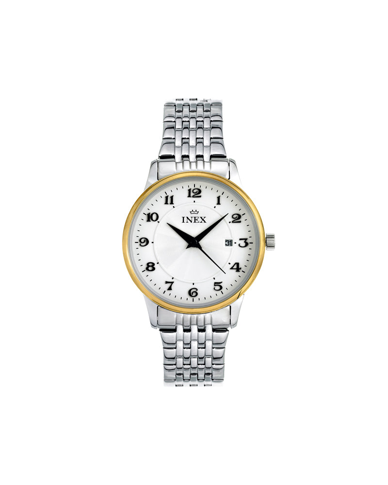 Inex Dame Tofarget Stål / Sølv 32mm