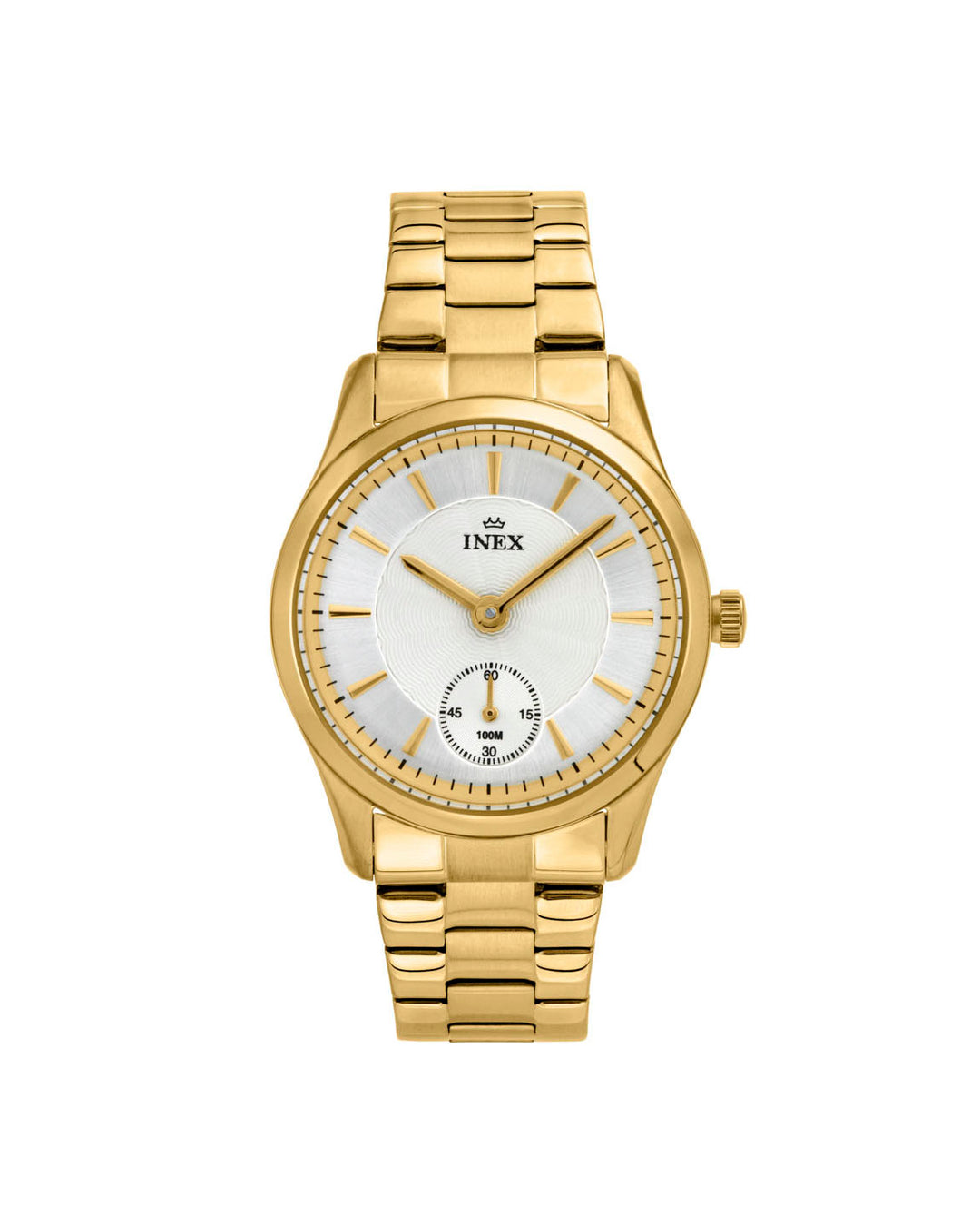 Inex Dame Gullfarget Stål / Sølv 34mm