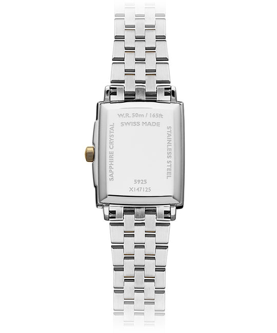 Toccata Ladies Rectangular Two-tone / Hvit