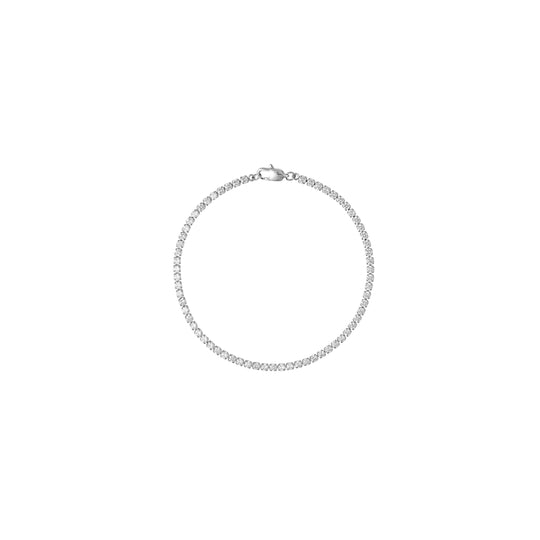 Tennis Bracelet Silver Small
