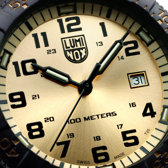 Leatherback Sea Turtle Sort / Champagne 44mm