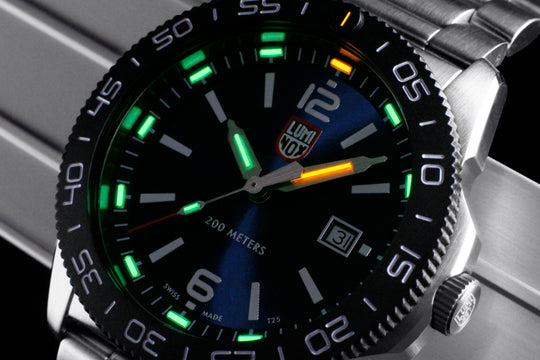 Pacific Diver Blå / Stål 44mm