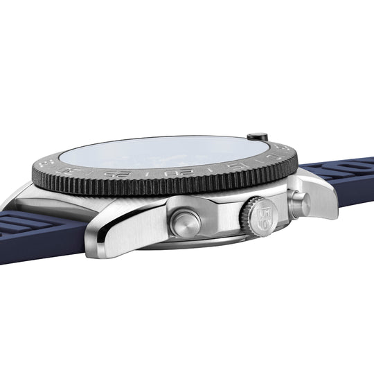 Pacific Diver Mens Chrono Sort / Blå 44mm