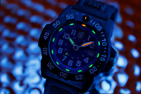 Navy Seal Blå / Sort 45mm
