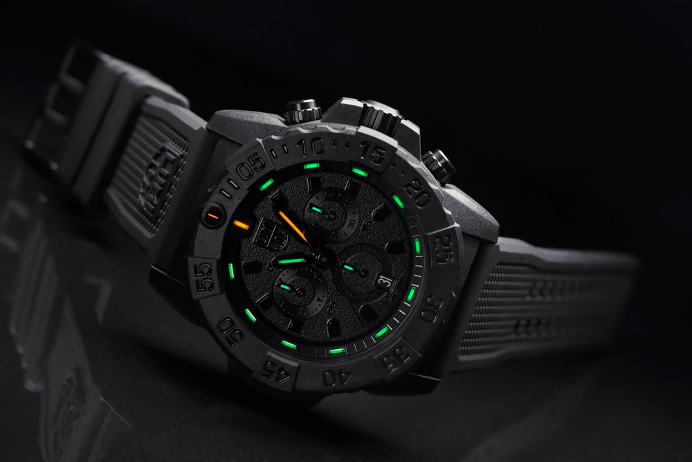 Navy Seal Chrono Sort / Sort 45mm