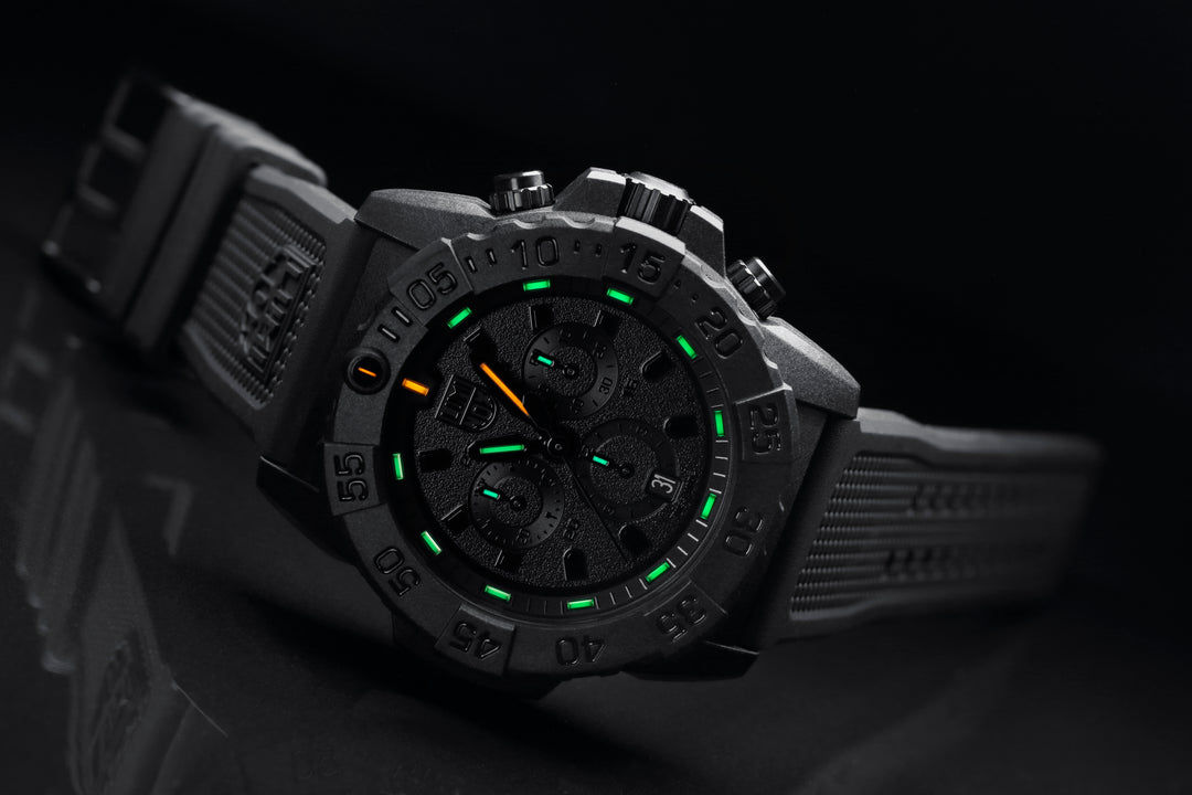 Navy Seal Chrono Sort / Sort 45mm