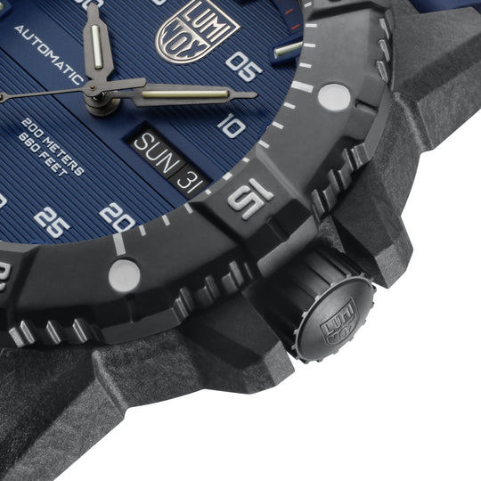 Carbon Seal Automatic Blå / Blå 45mm