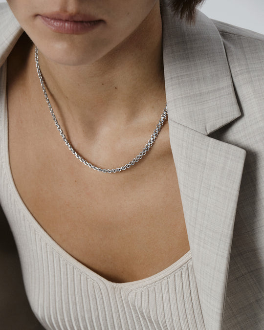 Darling Necklace W Silver