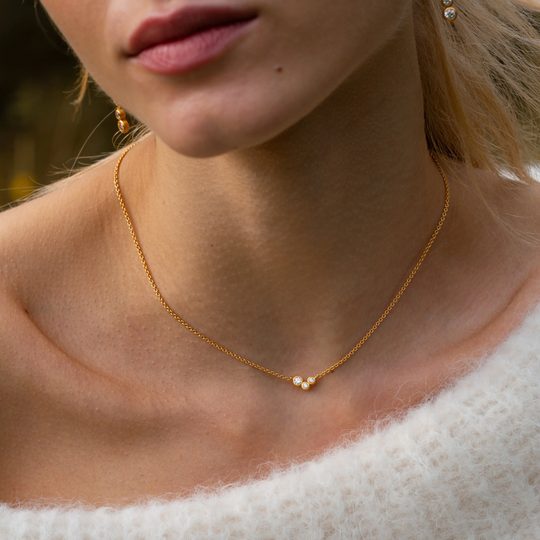 Stardust Necklace Gold