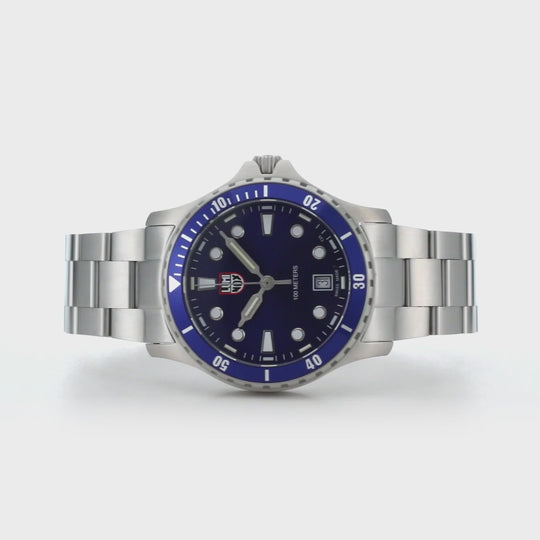 Nordic III SS Stål / Blå 40mm