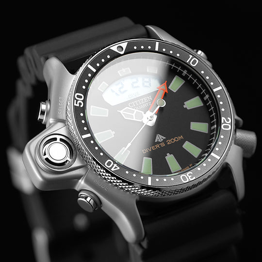 Promaster Stål / Sort 44mm