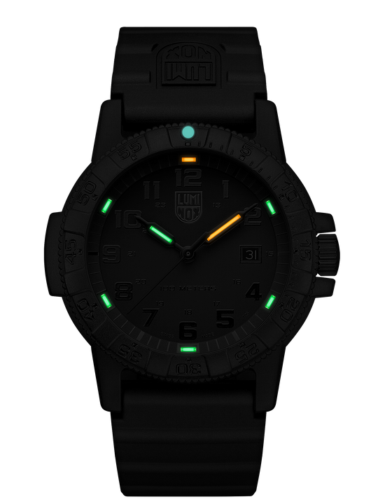 Leatherback Sea Turtle Sort / Sort 44mm