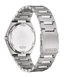 Citizen Supertitan Eco-Drive herreklokke i titan med blå skive (39,5mm)