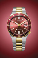 Citizen Tsuyosa Shore Automatic herreklokke i tofarget stål (40 mm)
