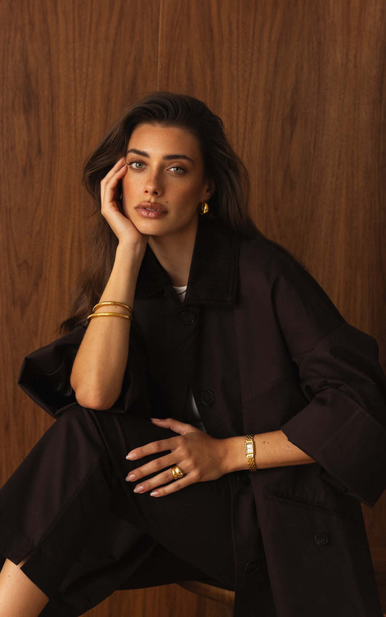 Timeless Petite Gullfarget / Hvit 15,5x23,5