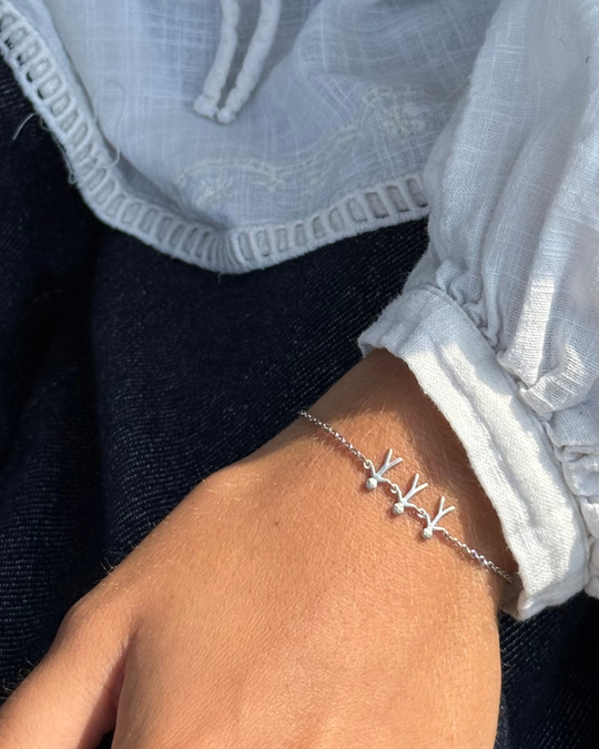 Together Family 3 Bracelet Silver