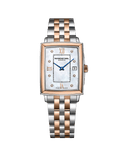 RW Toccata Rectangular Diamond dameklokke i tofarget stål (22x28mm)