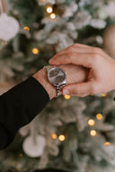 Inex herreklokke i stål (40mm)