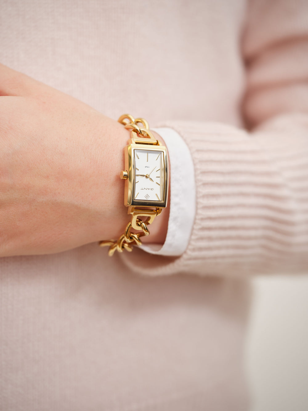 Utica Lady Gullfarget / Sølv 20mm