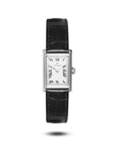 Mockberg Timeless dameklokke med sort rem (19x28mm)