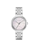 Citizen Dress Eco-Drive dameklokke i stål med perlemor (28mm)