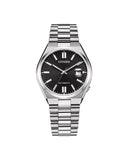 Citizen Tsuyosa Automatic herreklokke i stål med sort skive (40mm)