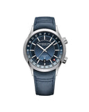 RW Freelancer GMT Worldtimer herreklokke med blå rem (41mm)
