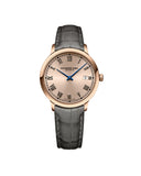 RW Toccata herreklokke med grå rem (39mm)