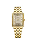 RW Toccata Diamonds dameklokke i gullfarget stål (33mm)