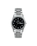 Inex herreklokke i stål (38mm)