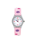 Club Blomster rosa barneklokke (25,5mm)