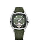 RW Freelancer herreklokke med grønn rem (40x40mm)