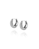 Mockberg Treasure Hoops øreringer i stål (medium)