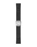 Luminox Silikon sort silikon rem (24mm)